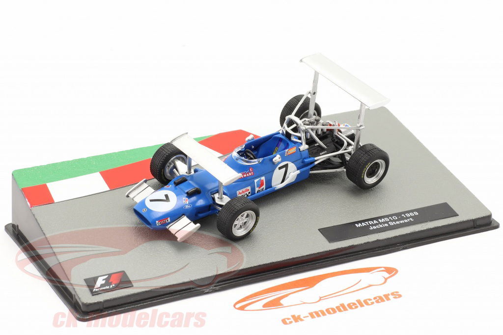 Altaya 1:43 ジャッキー Stewart Matra MS10 #7 勝者 南