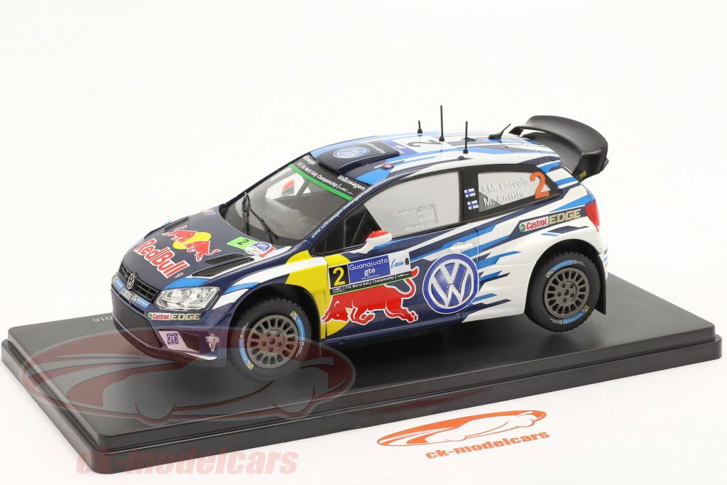 Altaya 1:24 Volkswagen VW Polo R WRC #2 Winner Rallye