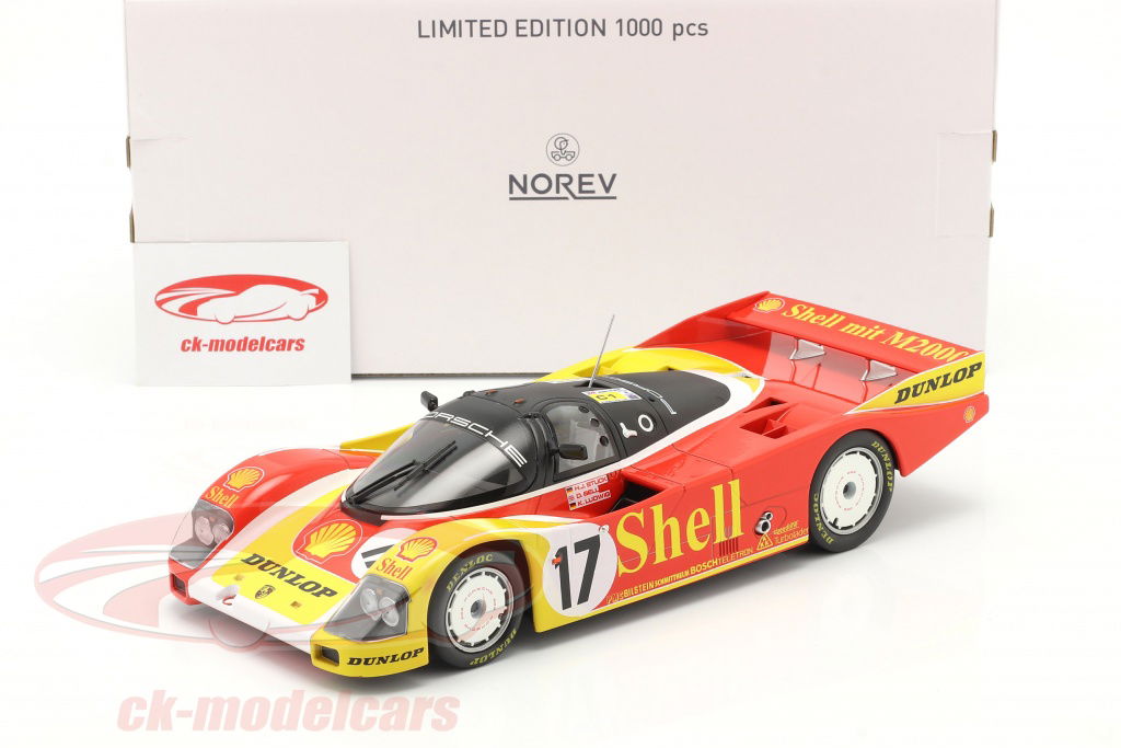 Norev 1:18 Porsche 962C #17 2nd 24h LeMans 1988 Porsche AG