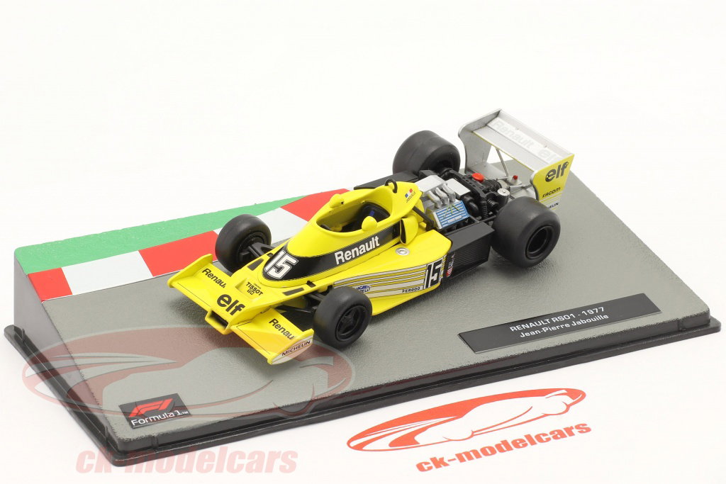 自動車 Renault F1 Team Car 1/43 MILD SEVEN Altaya 1:43 Jean-Pierre Jabouille Renault RS01 #15 formula 1 1977