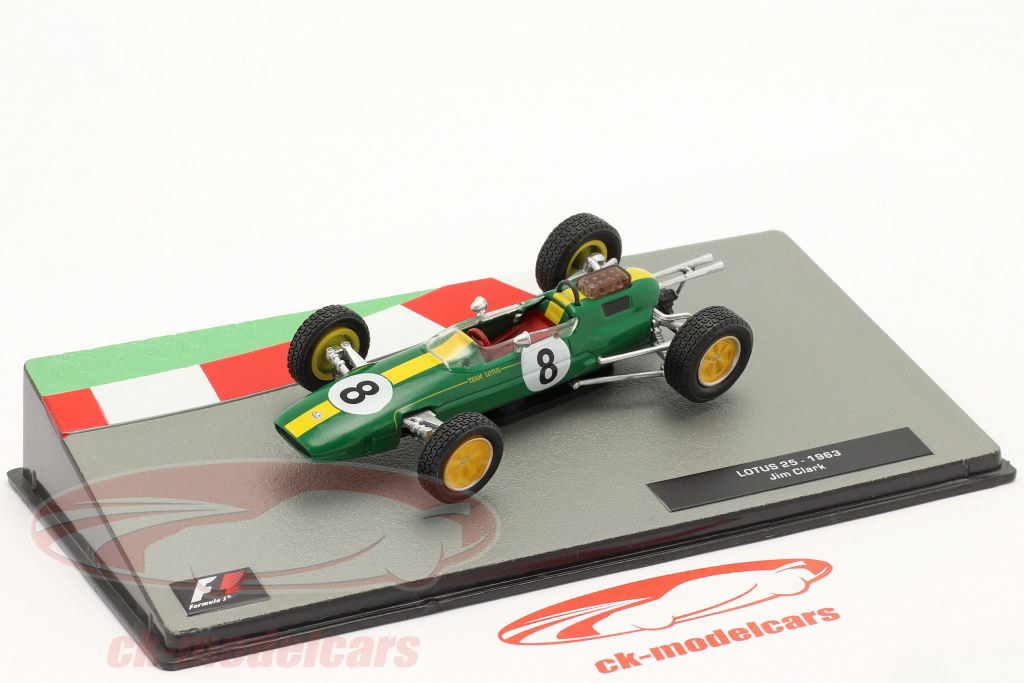 Altaya 1:43 Jim Clark Lotus 25 #8 campione del mondo formula 1