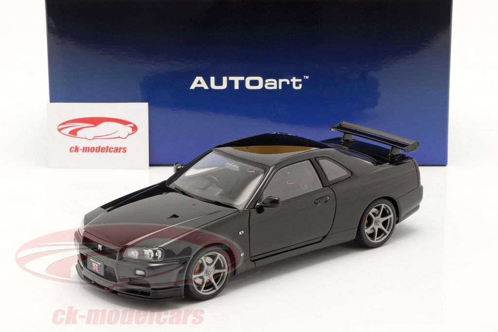 AUTOart 1:18 Nissan Skyline GT-R (R34) V-Spec II year 2001