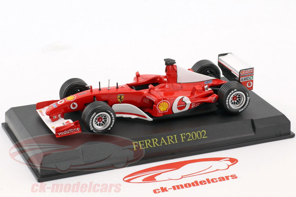 FERRARI F2002 2002年モデル ミニカー Altaya 1:43 Michael Schumacher Ferrari F2002 #1 World