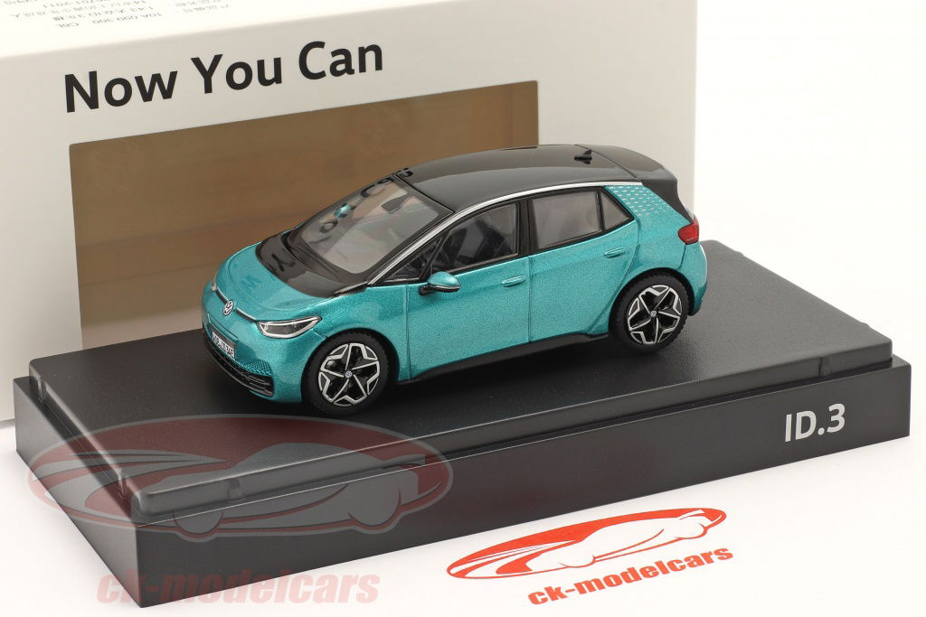 VW ID.3 ターコイズメタ 1/43 ミニカー　ノレブ VW特注品 1/43 Volkswagen Custom Id.3 Dealer Norev | eBay