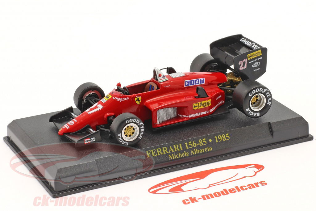 Altaya 1:43 Michele Alboreto Ferrari 156/85 #27 方式 1 1985