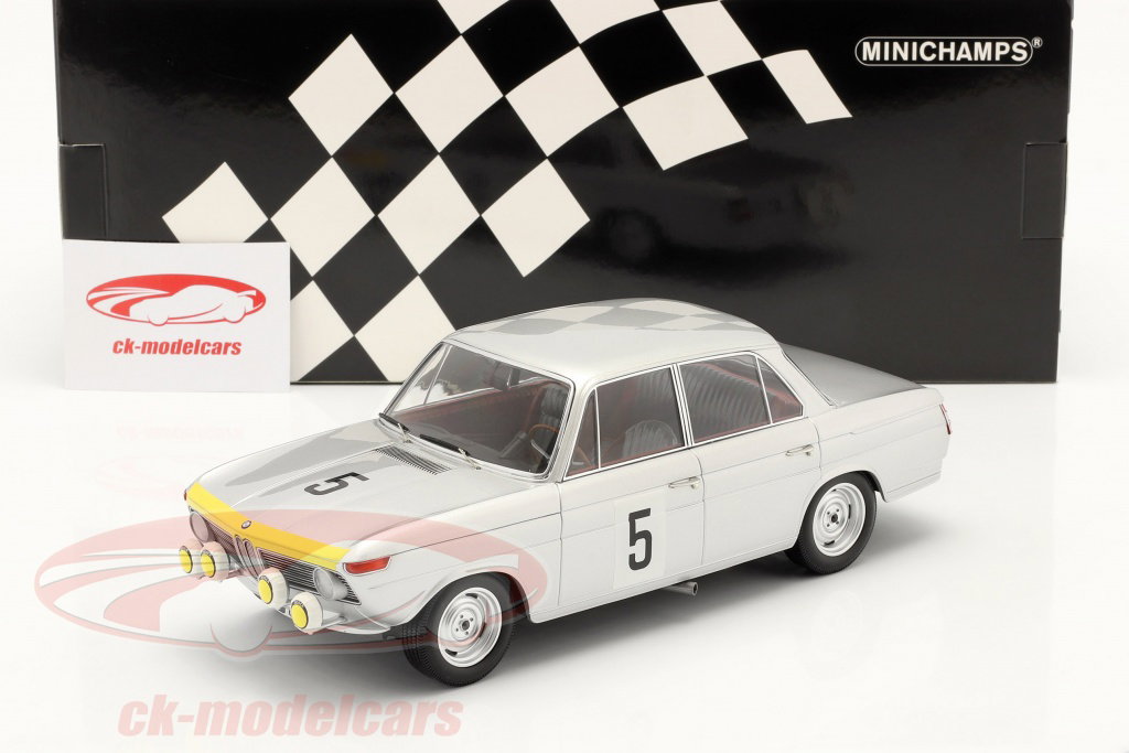 Minichamps 1:18 BMW 1800 TISA #5 24h Spa 1965 Hahne, Mairesse