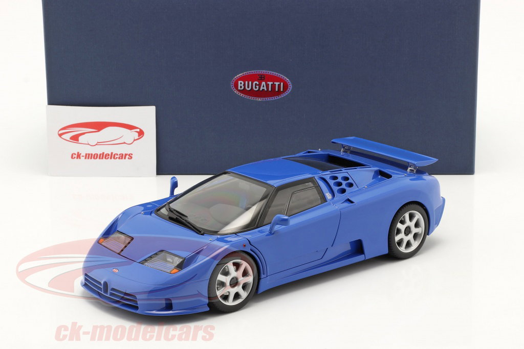 AUTOart 1:18 Bugatti EB 110 SS year 1992 french racing blue 70917
