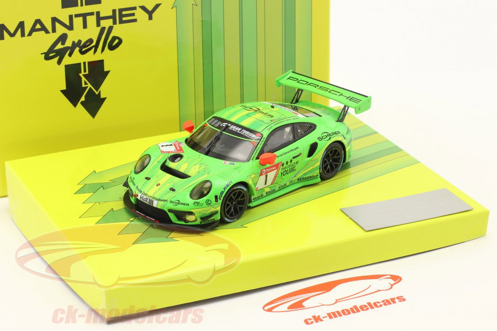 1/43 Porsche 911 GT3 R 2019 スパ24時間 優勝車 Minichamps 1:43 Porsche 911 GT3 R #1 24h Nürburgring 2019 Manthey