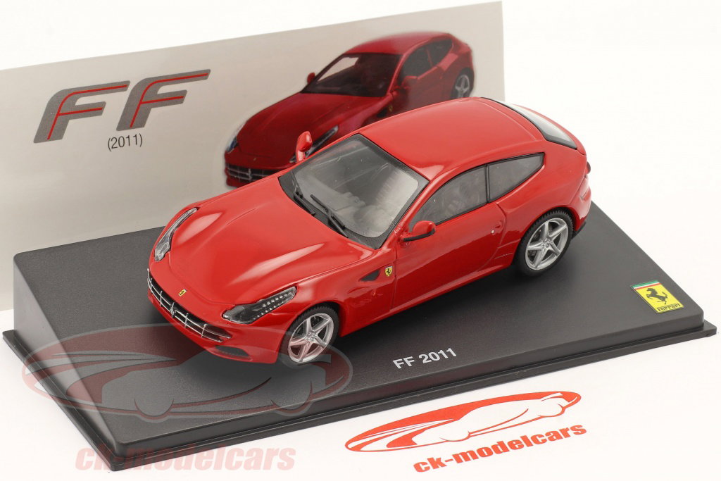 Altaya 1:43 Ferrari FF year 2011 with showcase red CK73088 model