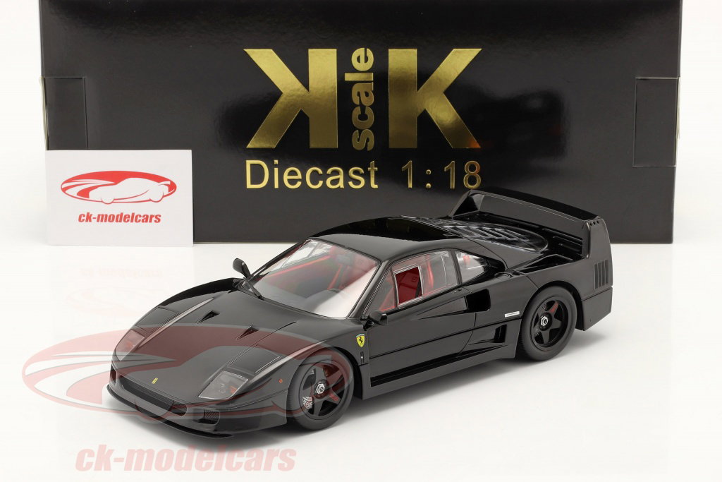 KK-Scale 1:18 Ferrari F40 Lightweight year 1990 black KKDC180812