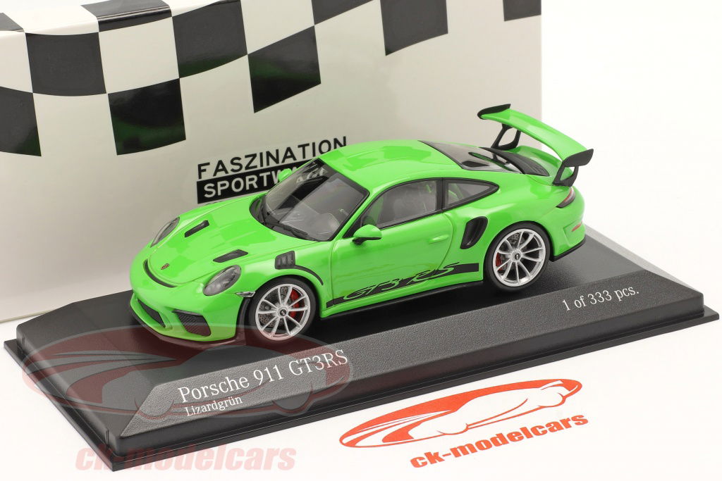 Minichamps 1:43 Porsche 911 (991 II) GT3 RS 2018 トカゲ