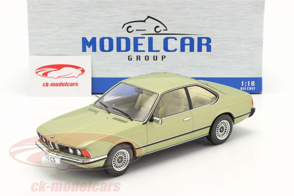 【未使用】BMW 6シリーズ　635　(E24) ミニカー 1/18 ModelCarGroup 1:18 BMW 6er series (E24) Year 1976 light