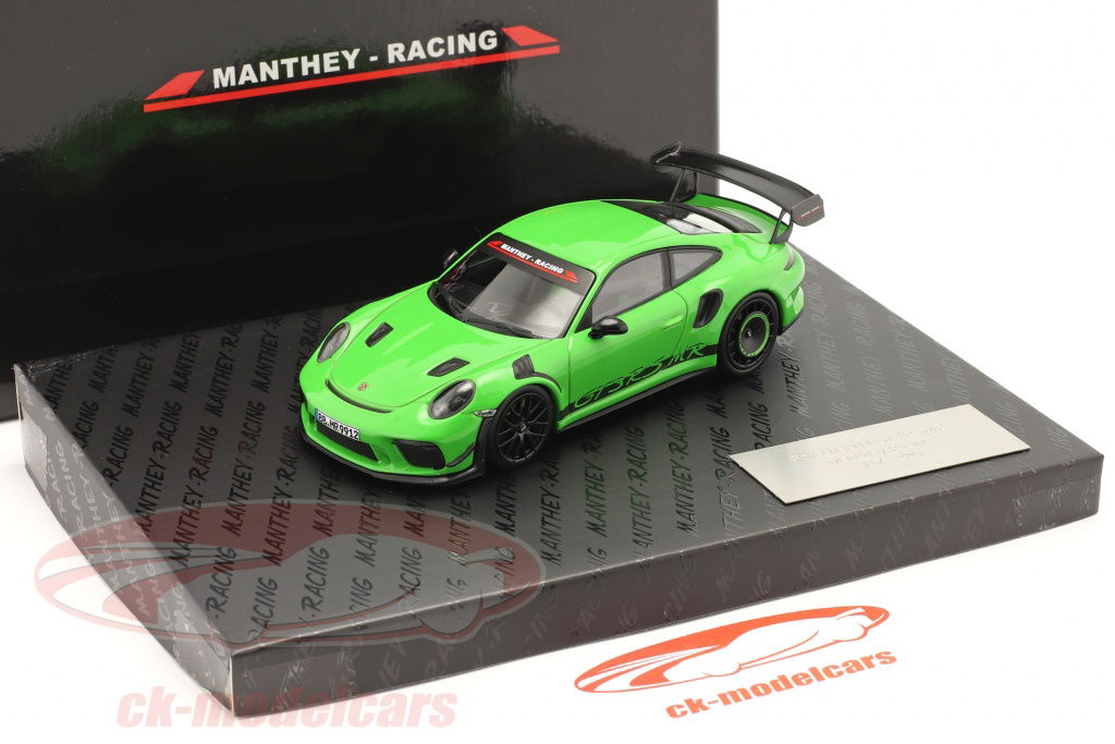 1/43 Porsche 911 GT3RS （991/2） MAKE UP 1:43 Porsche 911 (991.2) GT3 RS 2018 Black Diecast