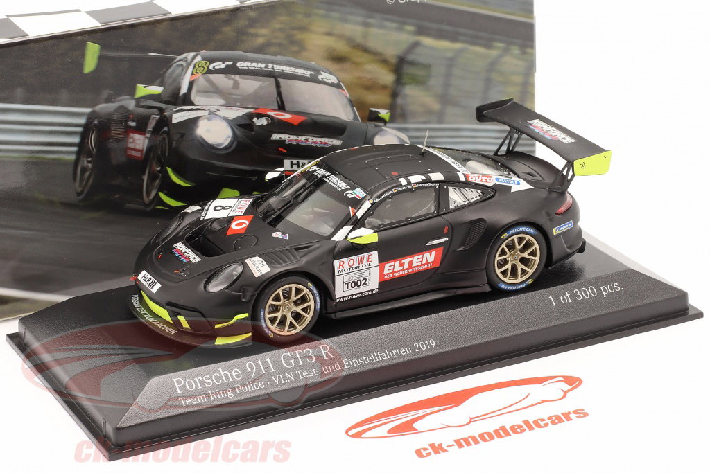 Minichamps 1:43 Porsche 911 GT3 R #8 テストドライブ VLN2