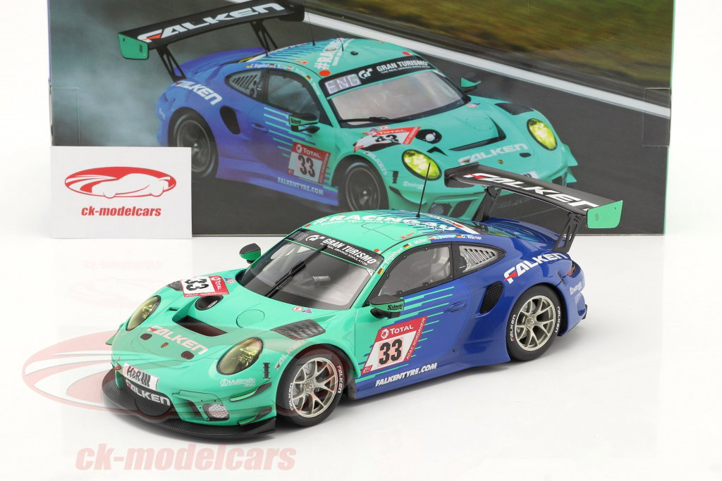 Minichamps 1:18 Porsche 911 GT3 R #33 24h Nürburgring 2020 Falken