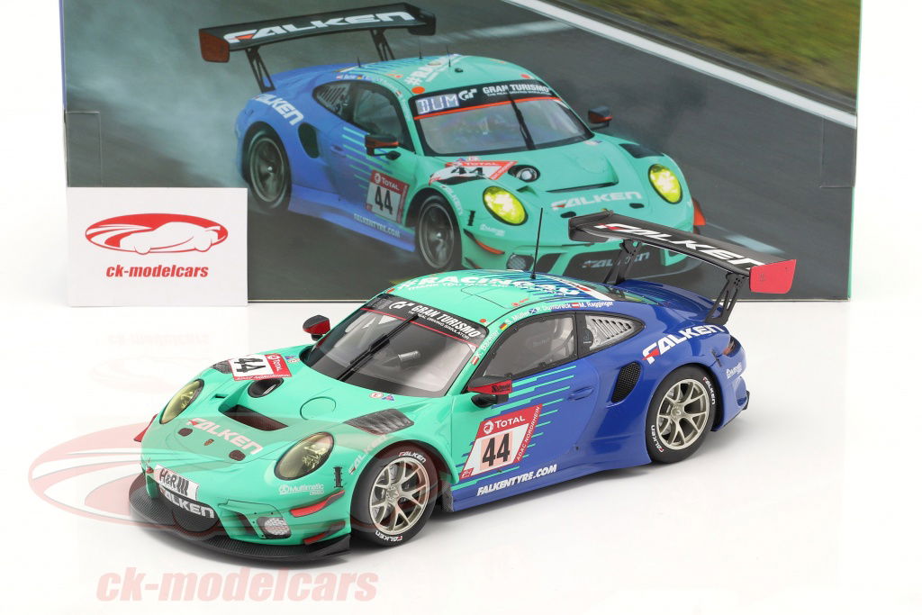 Minichamps 1:18 Porsche 911 GT3 R #44 24h Nürburgring 2020 Falken