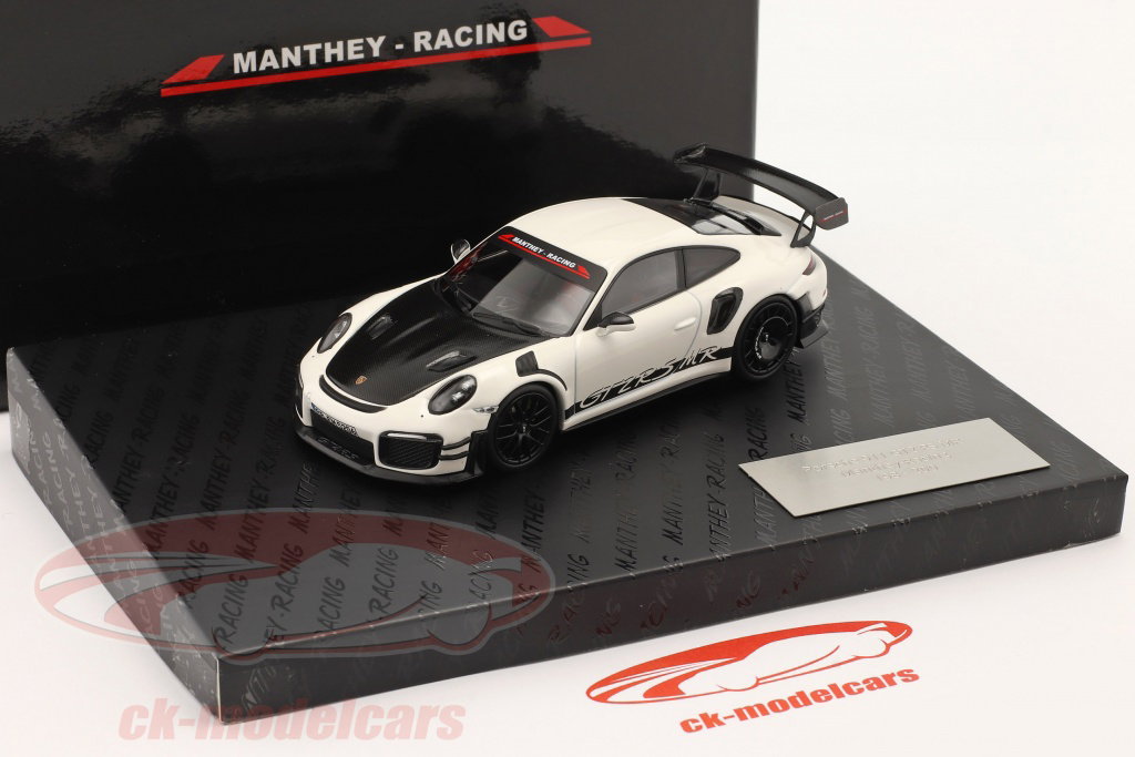 Minichamps 1:43 Porsche 911 (991 II) GT2 RS MR Manthey Racing 白い