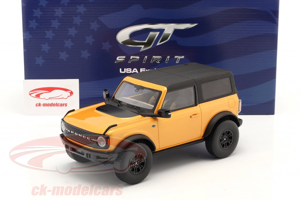 GT-SPIRIT 1:18 Ford Bronco Wildtrak year 2021 cyber orange US044
