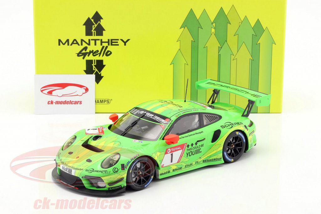 Minichamps 1:18 Porsche 911 GT3 R #1 24h Nürburgring 2019 Manthey