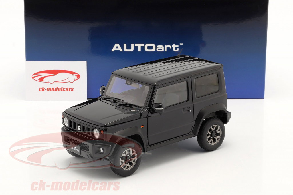 AUTOart 1:18 Suzuki Jimny Sierra (JB74) year 2018 bluish black