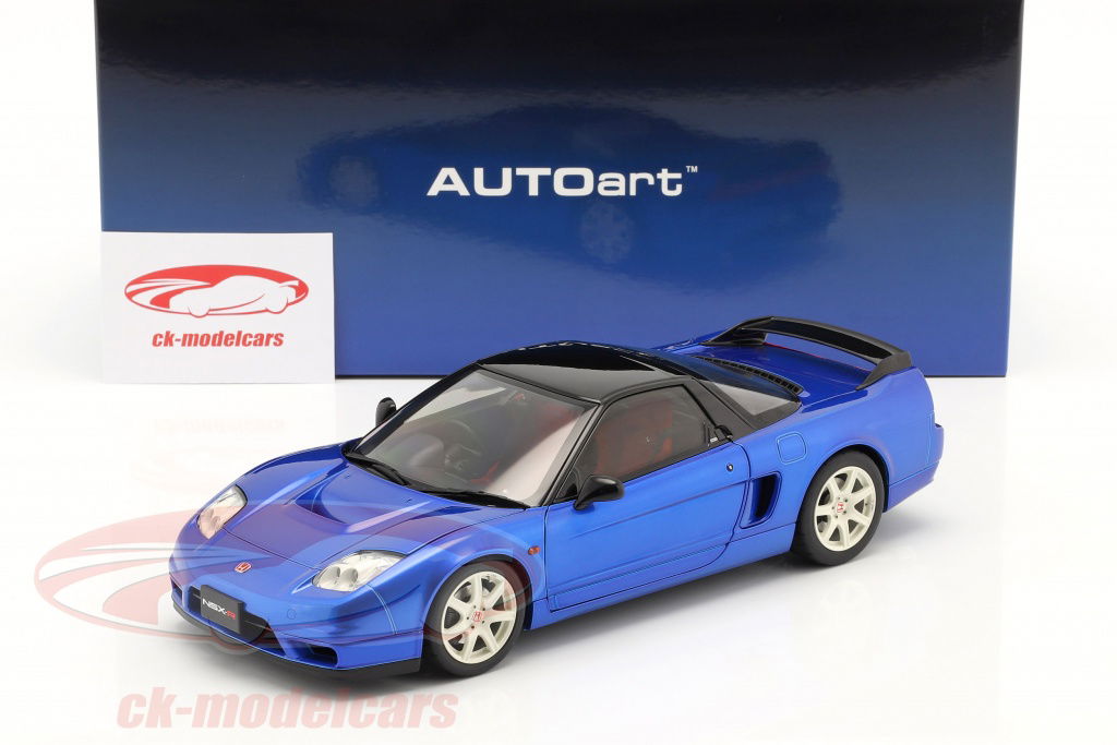 AUTOart 1:18 Honda NSX-R (NA2) 建設年 2002 ビーチブルー