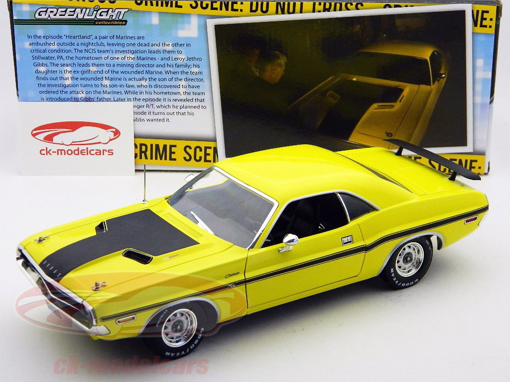 Greenlight 1:18 Dodge Challenger R / T 1970 TV Series Car NCIS