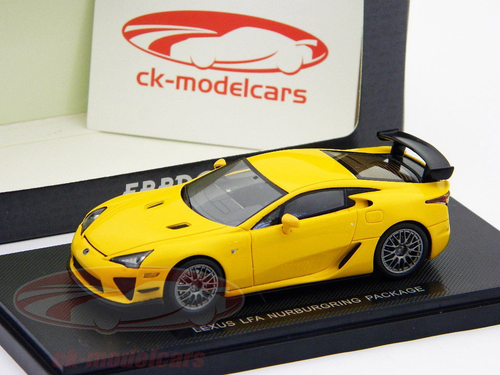 Ebbro 1:43 Lexus LFA Nuerburgring Package orange 44638 model