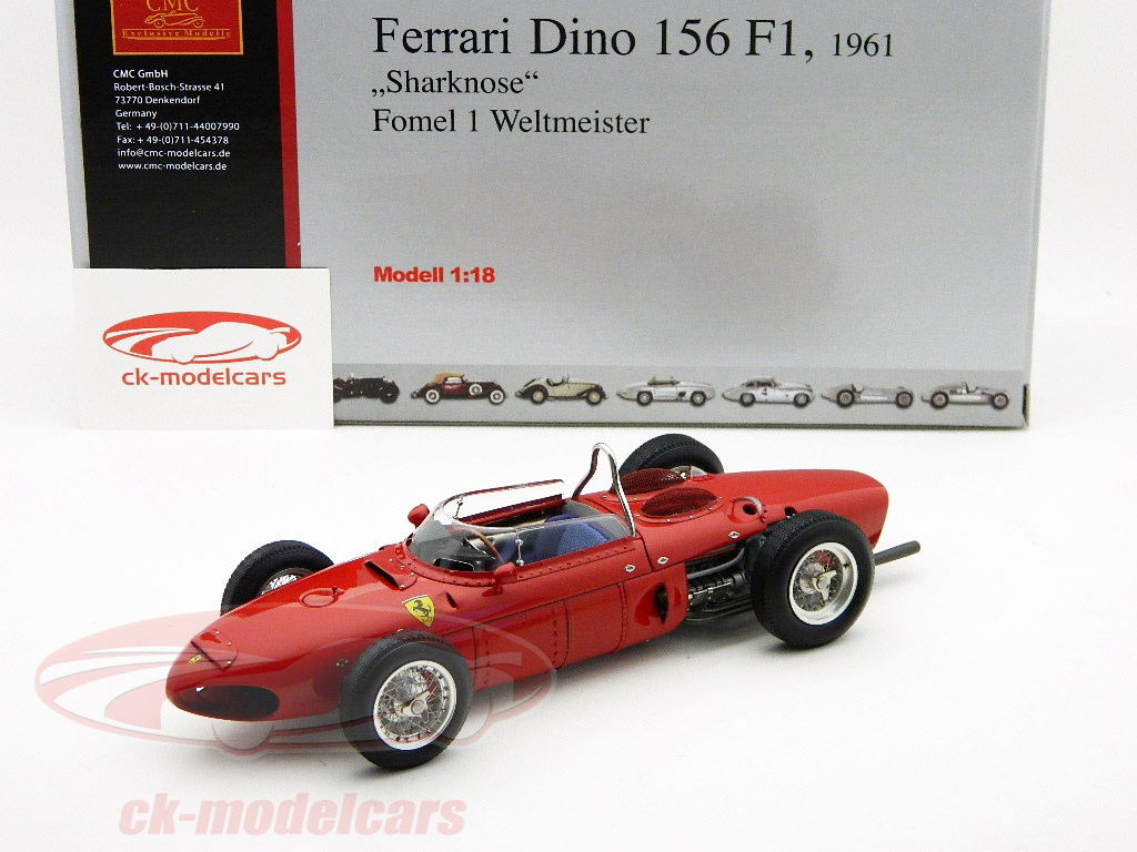 CMC 1:18 Ferrari Dino 156 F1 Sharknose world champion