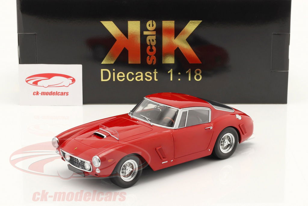 No279 ミニカー1/18 Ferrari 1961 250 GT 1/18 CMC Ferrari 250 GT Berlinetta Passo Corto ( SWB ) 1961 in Red