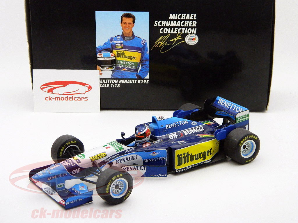 Minichamps 1:18 M. Schumacher Benetton Renault B195 GP