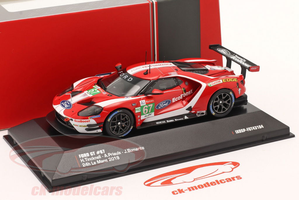 Ixo 1:43 Ford GT #67 24h LeMans 2019 Tincknell, Priaulx, Bomarito