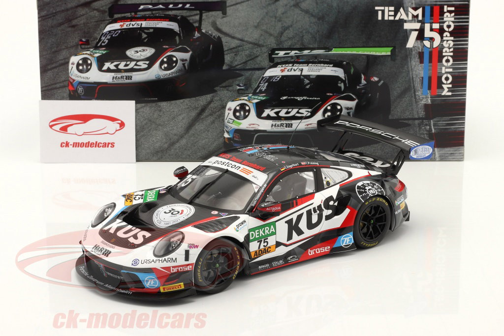 イクソ 1/18 ポルシェ 911 GT3R #74 GTマスターズ 2021 Porsche 911 GT3 R #74 KÜS Team Bernhard ADAC GT Masters 2021
