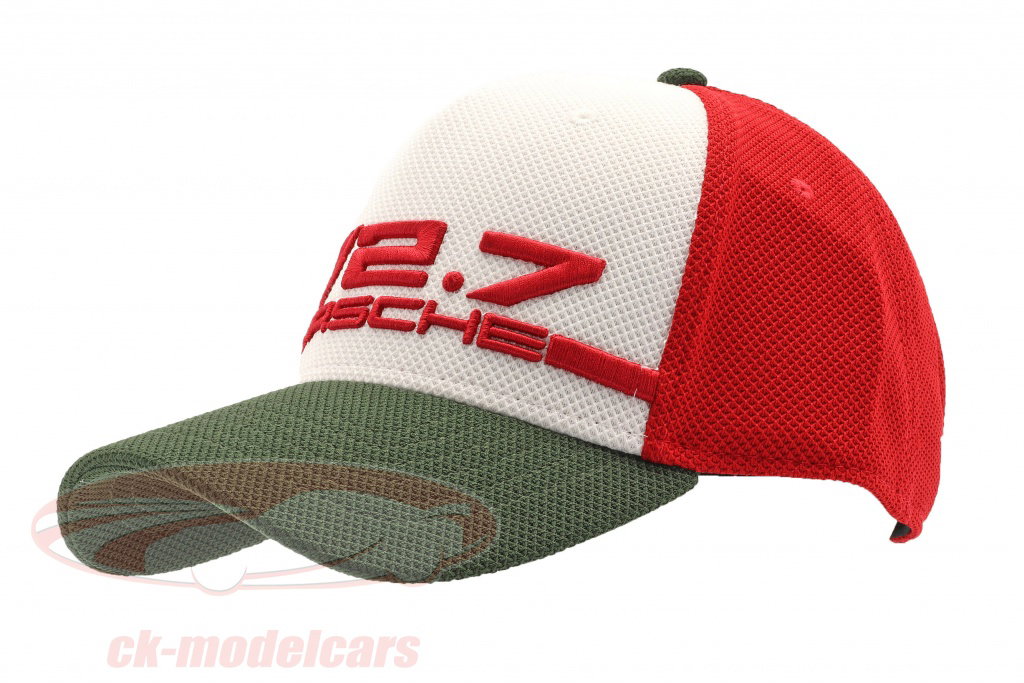 Cap Porsche RS 2.7 Collection red / white / olive green
