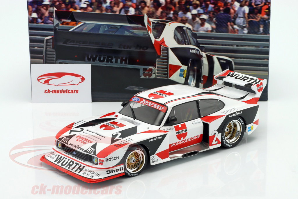 WERK83 1:18 Ford Capri Turbo Gruppe 5 #2 DRM Champion 1981 Klaus