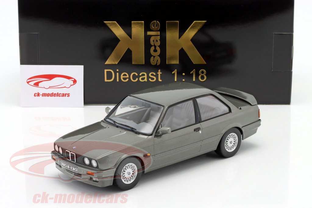 KK-Scale 1:18 BMW 320iS E30 Italo M3 year 1989 grey metallic