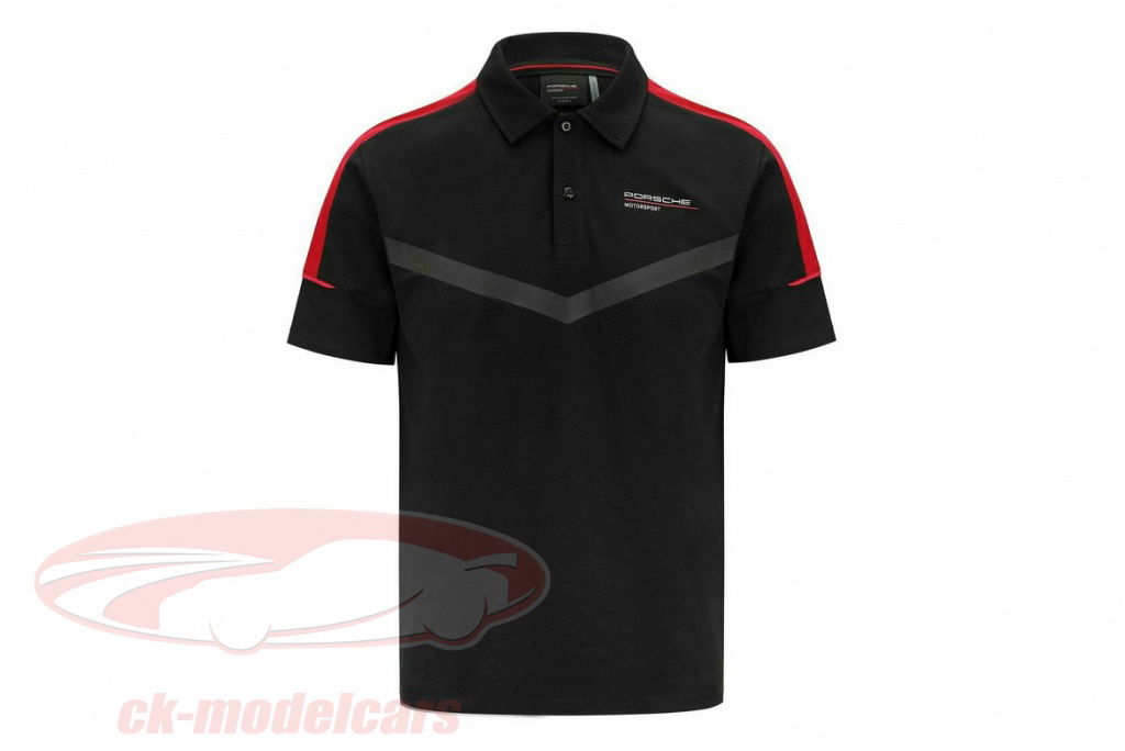 Porsche Motorsport Polo ブラック PUMA Porsche Motorsport koszulka polo dla mężczyzn - czarna