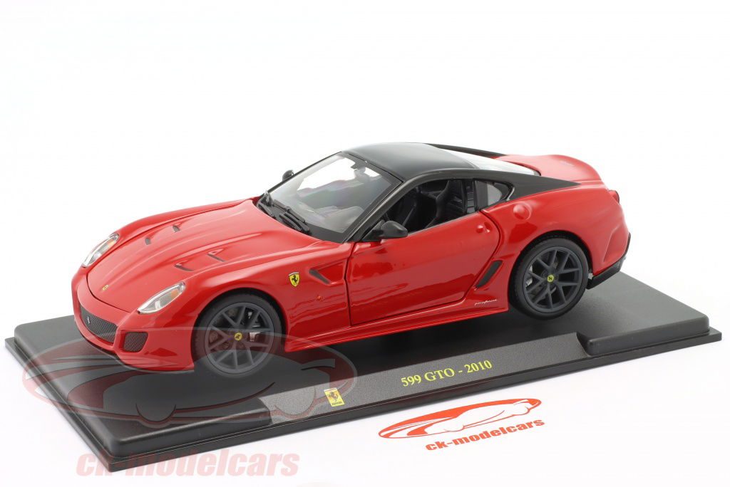Bburago 1:24 Ferrari 599 GTO year 2010 black / red CK75602