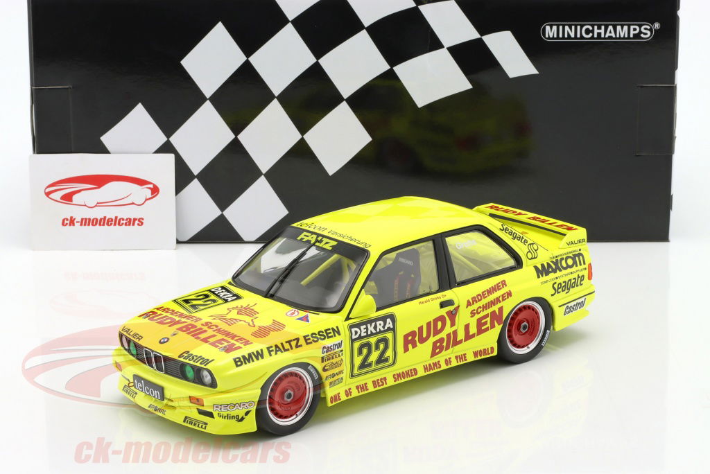 特価 MINICHAMPS 1/18 BMW M3 DTM イエガーマイスター 1 18 MINICHAMPS BMW M3 DTM 1988 #39 Jagermeister E30 for