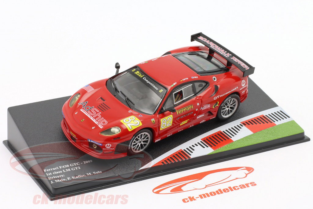Altaya 1:43 Ferrari F430 GTC #82 勝者 GT2クラス 24h LeMans 2009