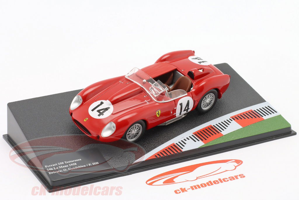 Bang Ferrari 250 TR 7107 1/43 赤 Altaya 1:43 Ferrari 250 TR #14 勝者 24h LeMans 1958