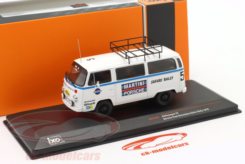 Volkswagen T2 Martini Racing - Miniature Rallye 1/43 Altaya Neuve (boîte Fermée)