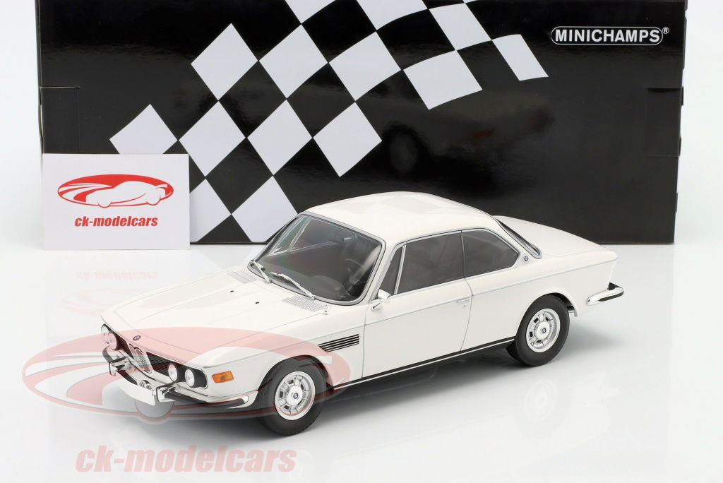 Minichamps 1:18 BMW 2800 CS year 1968 white 155028030 model car