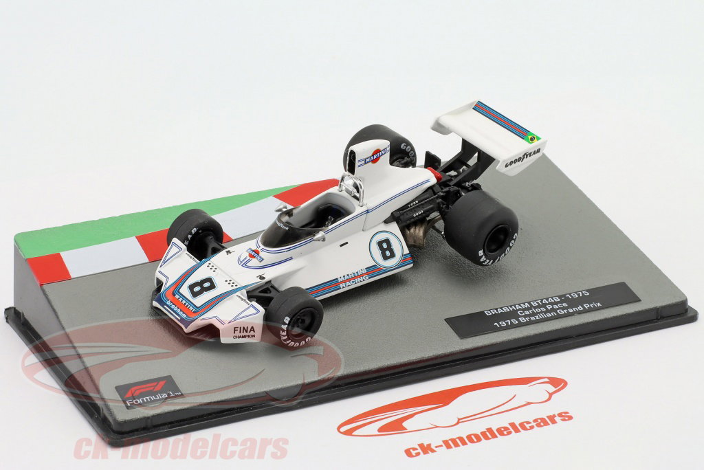 Altaya 1:43 Carlos Pace Brabham BT44B #8 Winner Brazilian GP