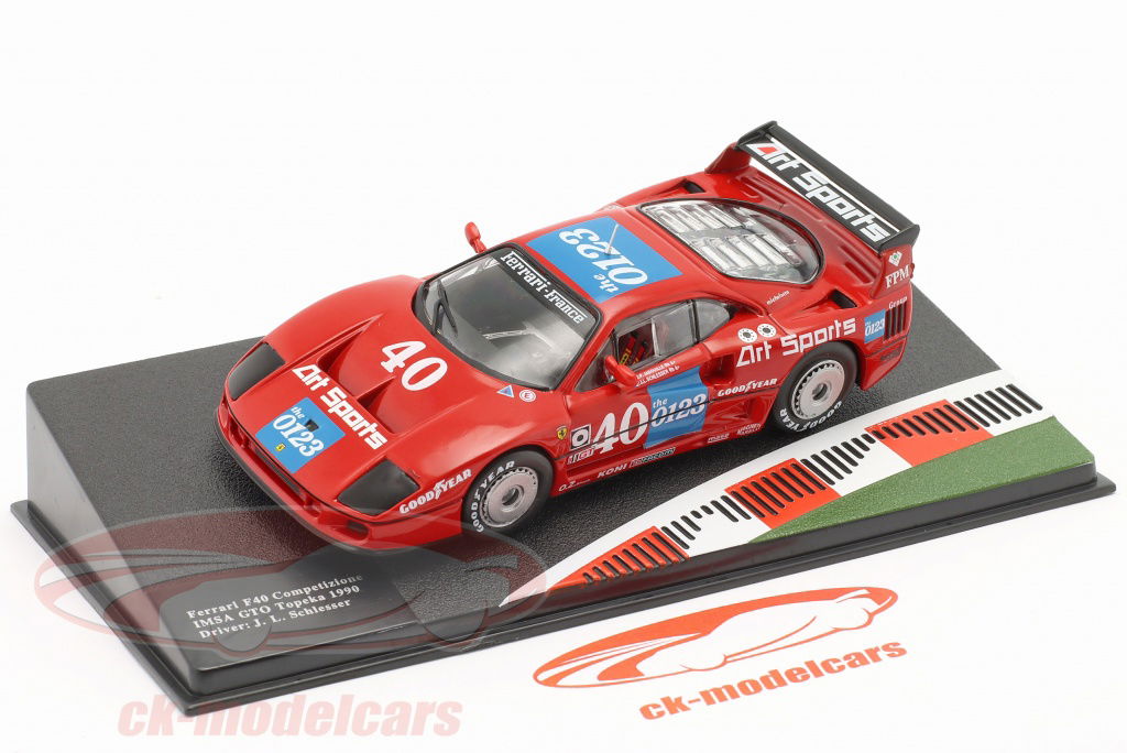 ミニカー MakeUp FERRARI F40 Competizione 1990 1987-1992 FERRARI F40 COMPETIZIONE RED 1:64 SCALE
