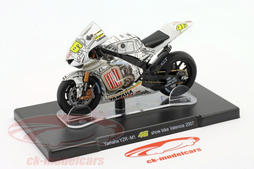 Altaya 1:18 Valentino Rossi Yamaha YZR-M1 #46 show Bike