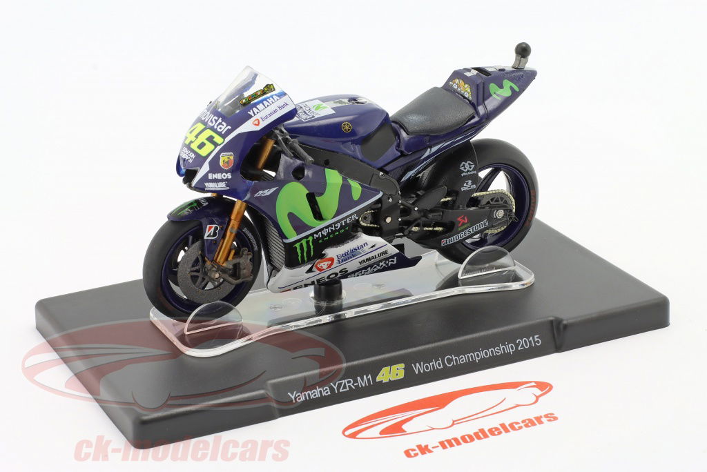 Altaya 1:18 Valentino Rossi Yamaha YZR-M1 #46 MotoGP 2015