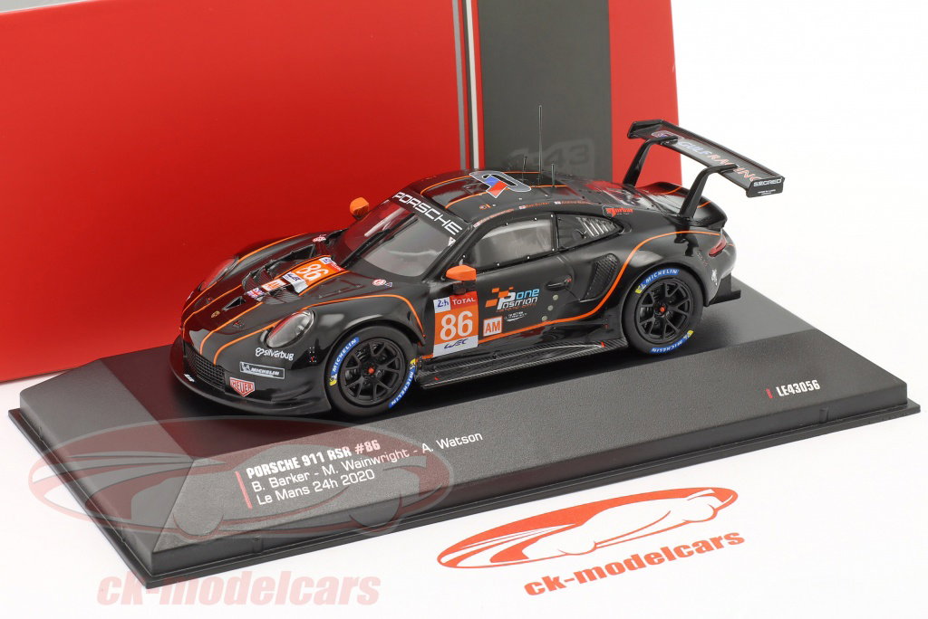 Ixo 1:43 Porsche 911 RSR #86 24h LeMans 2020 Barker, Wainwright