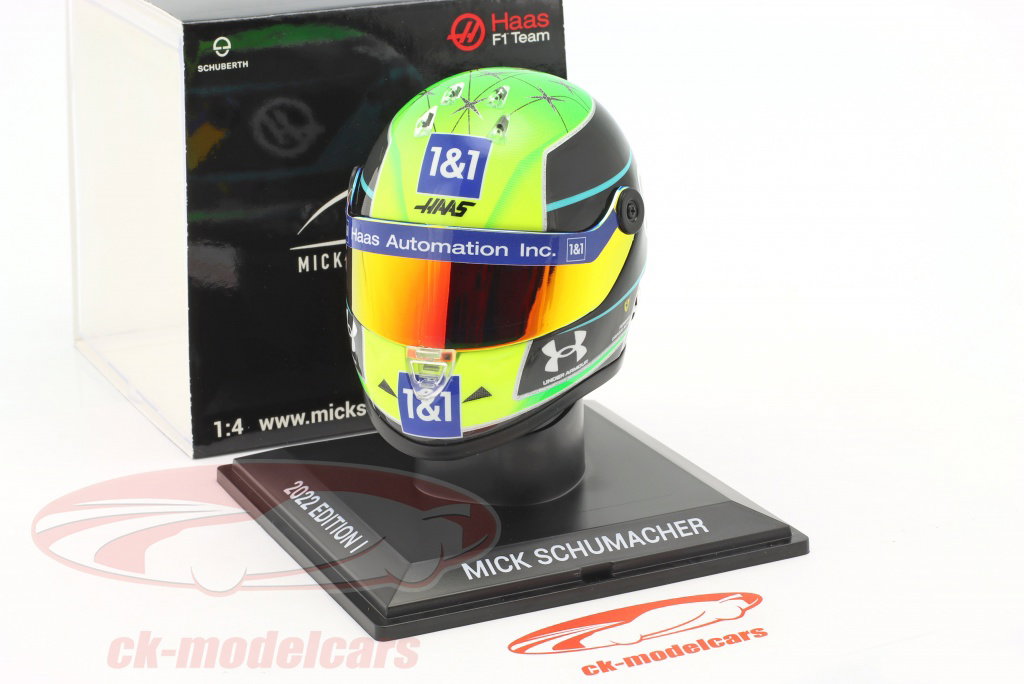 Schuberth 1:4 Mick Schumacher #47 Haas F1 Team formula 1 2022