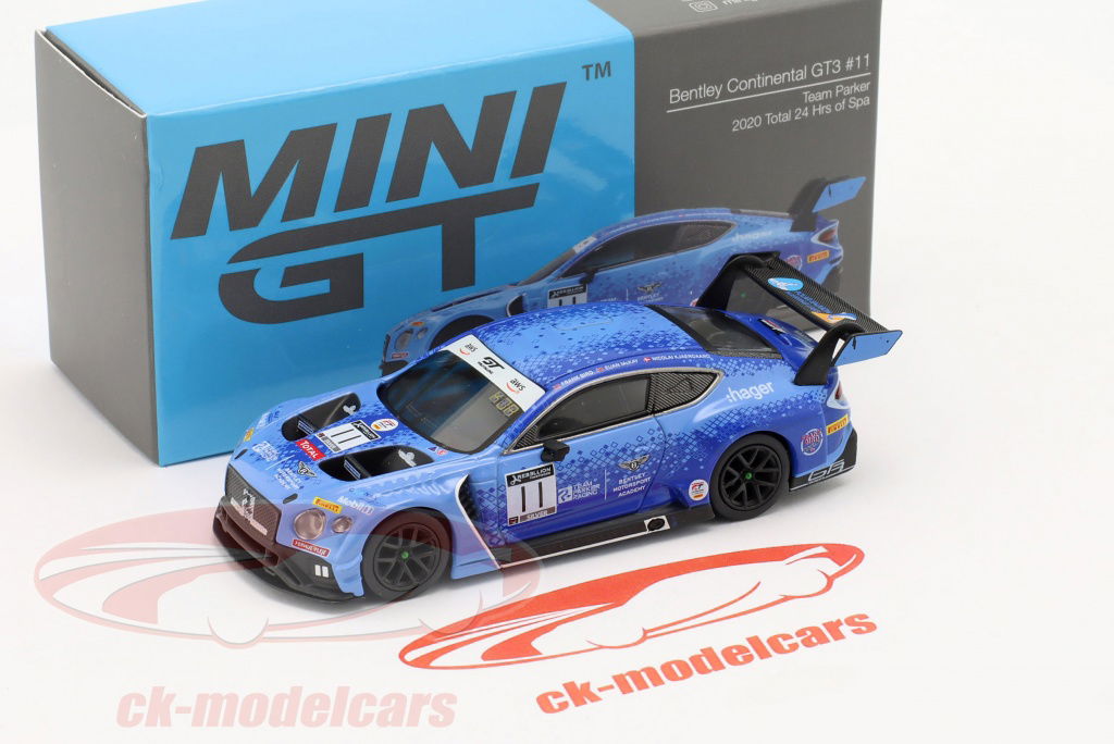 True Scale 1:64 Bentley Continental GT3 #11 24h Spa 2020 Bird