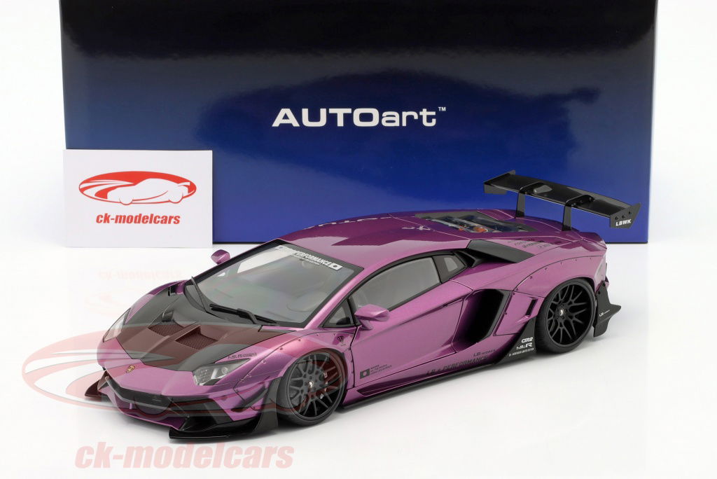 訳あり★1/18★LBWK★Lamborghini★AVENTADOR AUTOart LB-Works Lamborghini Aventador Limited Edition (LBWK